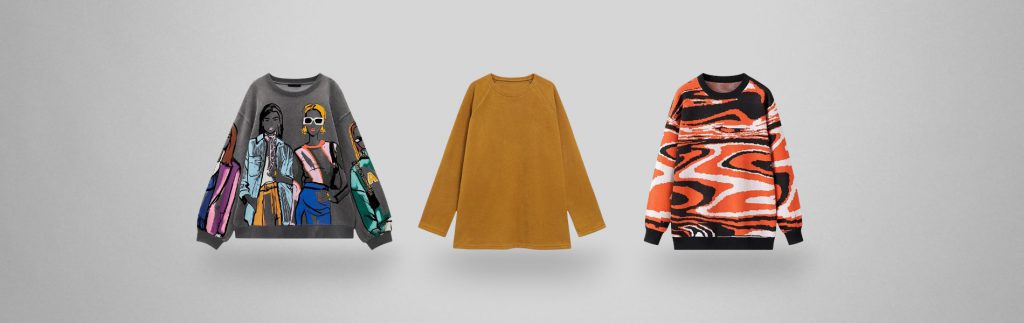 Wholesale crewneck sweatshirts and boutique inventory planning