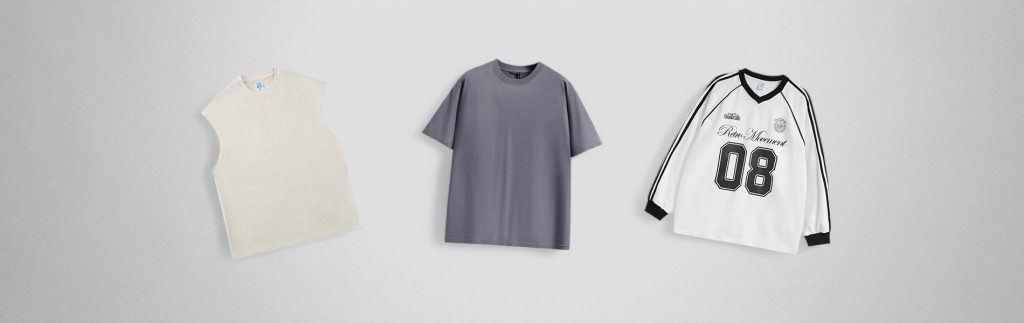 Wholesale shirts for printing and print on demand planning