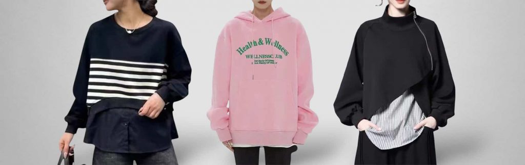 Wholesale sweatshirts and hoodies for new clothing businesses