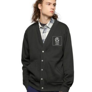 325GSM Flame Fleece Casual Cardigan Jacket