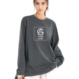 220GSM Pure Cotton Long-sleeved T-shirt