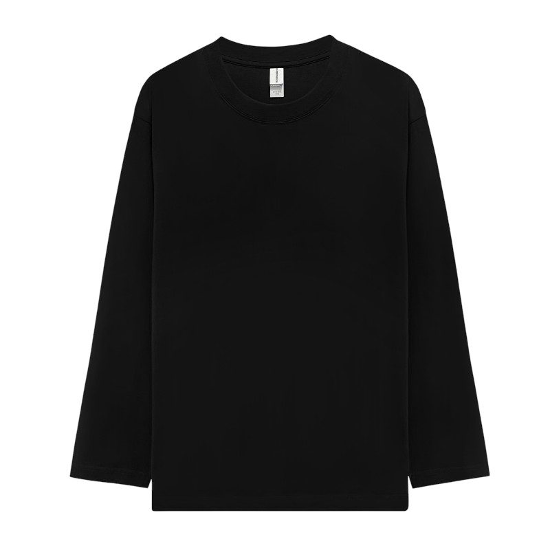 220GSM Pure Cotton Long-sleeved T-shirt - Image 3