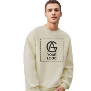 300GSM Double-faced Cotton Pullover Sweatshirt