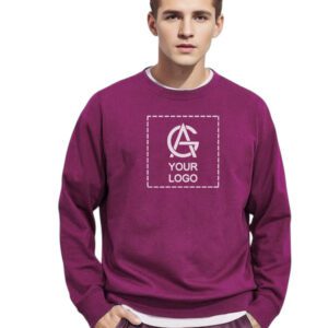 420GSM Fleece Round Neck Pullover Sweatshirt