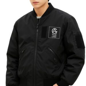 Cotton-padded Bomber Jacket