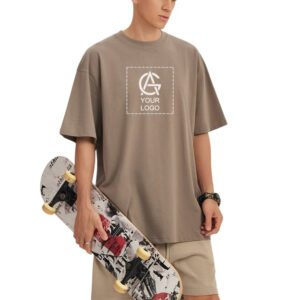 260GSM Round Neck Short-sleeved T-shirt