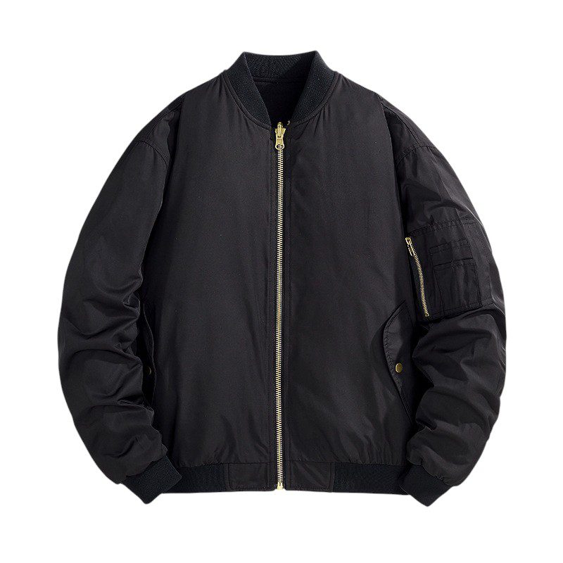 American Retro Men's Bomber Jacket - Image 2