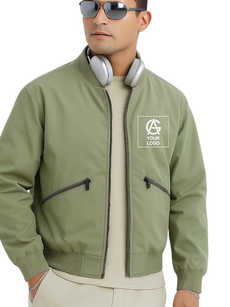 American Casual Stylish Loose-fitting Retro Flight Jacket