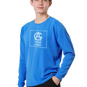 Sport Round Neck Long-sleeved T-shirt