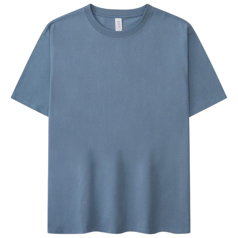 240GSM Heavyweight Retro Cotton Short-sleeved T-shirt - Image 11