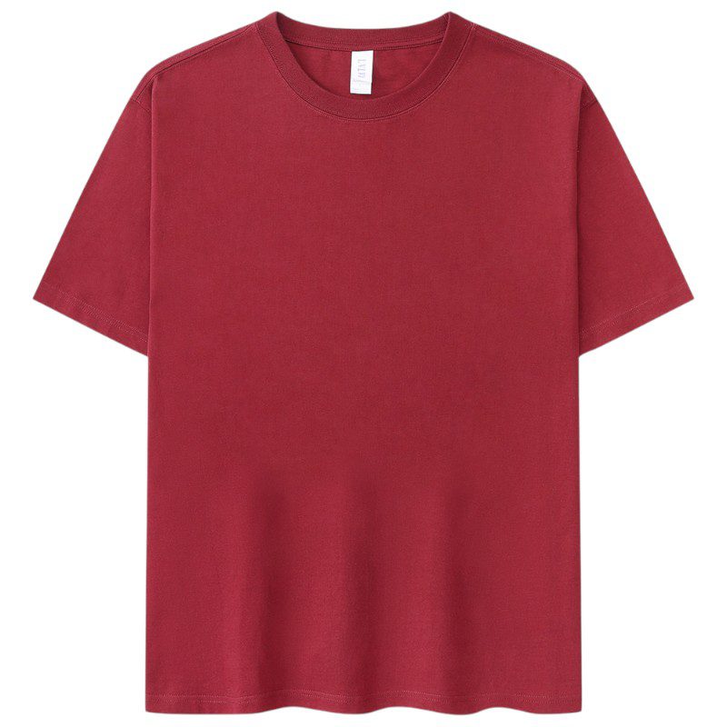 240GSM Heavyweight Retro Cotton Short-sleeved T-shirt - Image 12