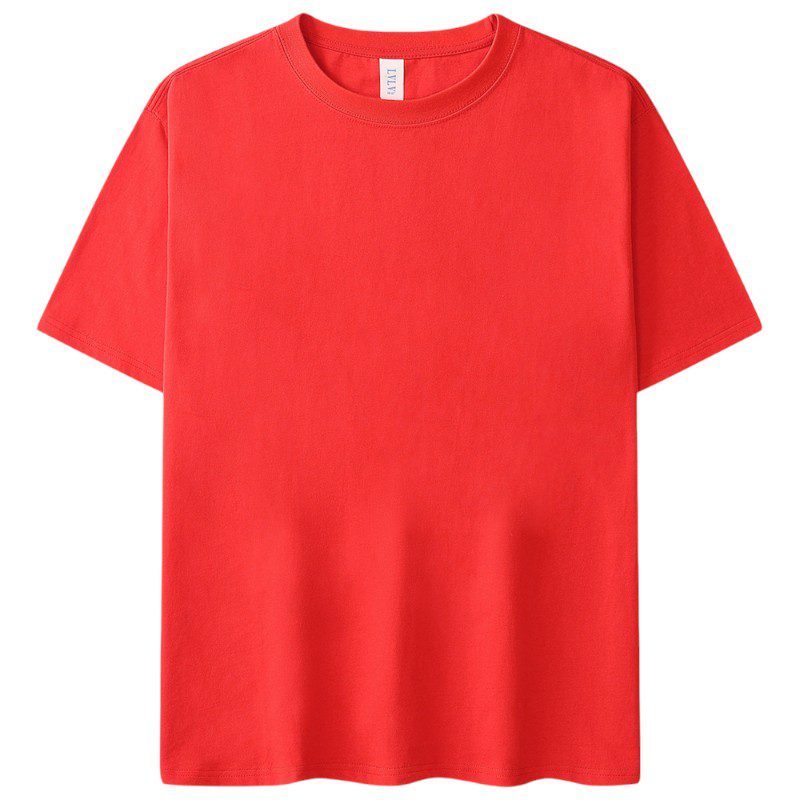 240GSM Heavyweight Retro Cotton Short-sleeved T-shirt - Image 14