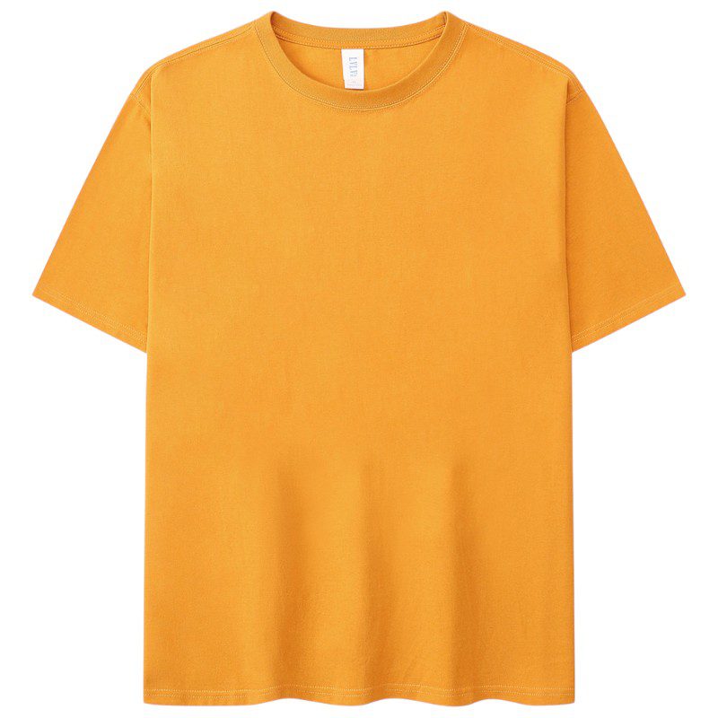 240GSM Heavyweight Retro Cotton Short-sleeved T-shirt - Image 15