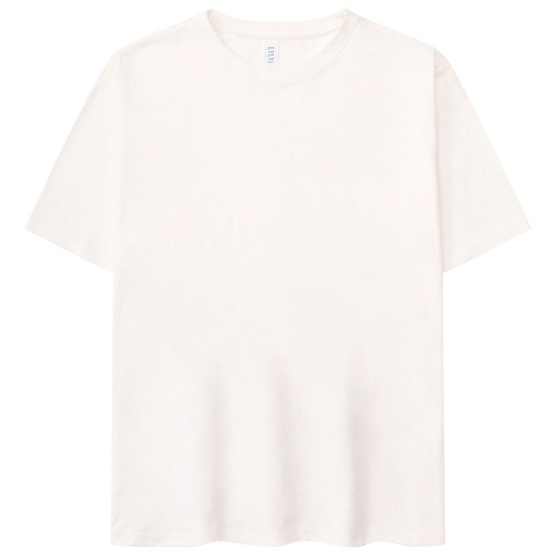 240GSM Heavyweight Retro Cotton Short-sleeved T-shirt - Image 2