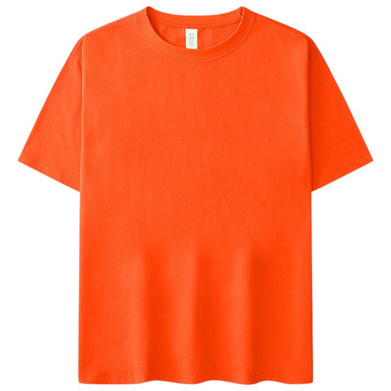 240GSM Heavyweight Retro Cotton Short-sleeved T-shirt - Image 16