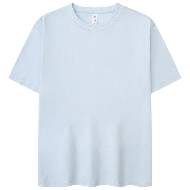 240GSM Heavyweight Retro Cotton Short-sleeved T-shirt - Image 3
