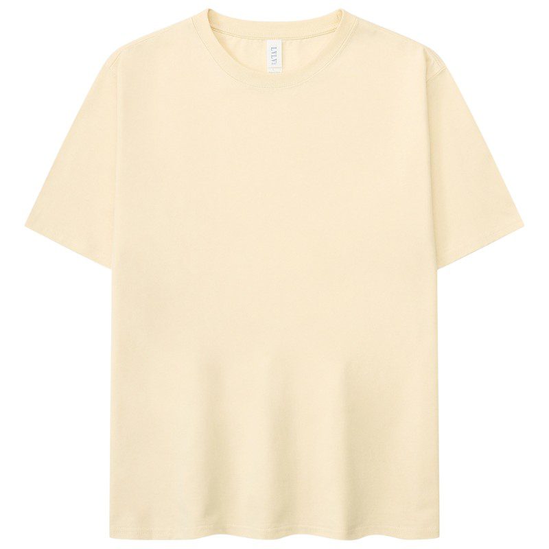 240GSM Heavyweight Retro Cotton Short-sleeved T-shirt - Image 5