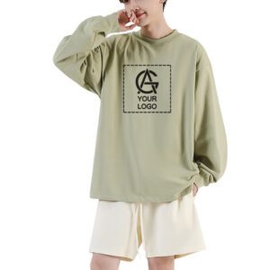245GSM Cotton Long-sleeved T-shirt
