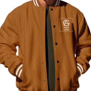 Button-Down Casual Bomber Jacket