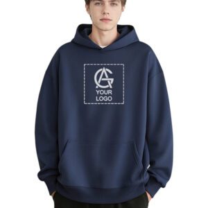 350GSM Pure Cotton Trendy Hooded Pullover