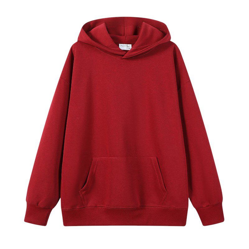 350GSM Pure Cotton Trendy Hooded Pullover - Image 5