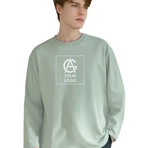 230GSM Long-sleeved Round Neck T-shirt