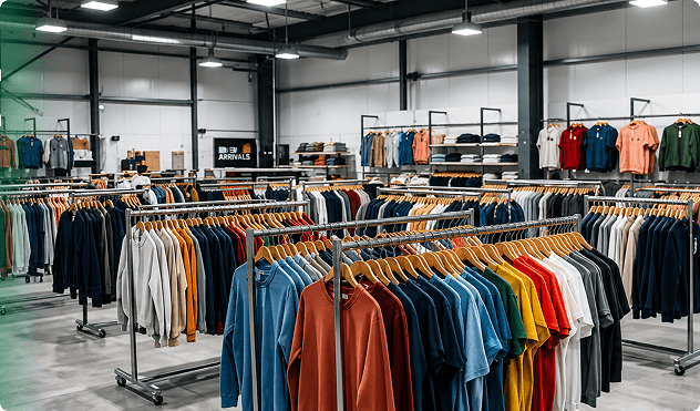 Wholesale clothing