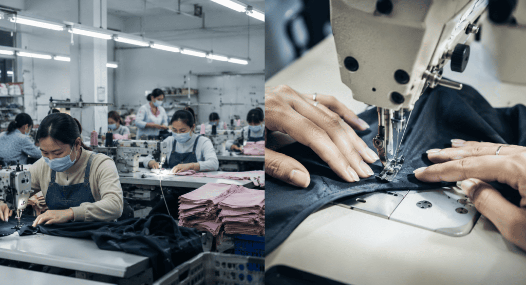 Apparel manufacturing services from product development to finished clothing